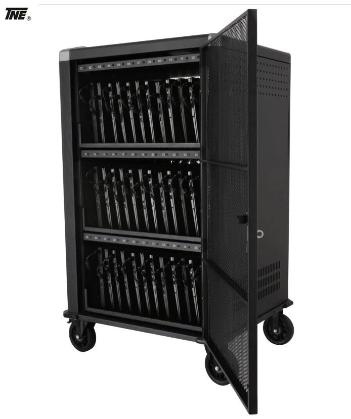 Chromebook Charging Cart Mobile Charging Cart With Compact Design